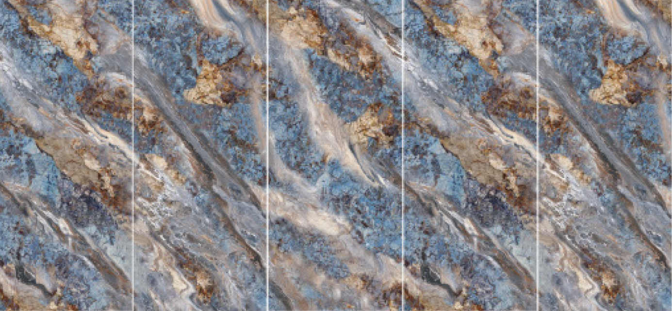 UHD Wall Panel - Blue Green Stone Series