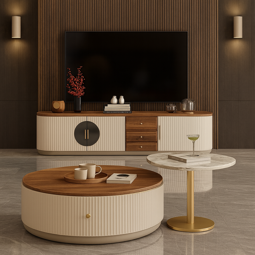 Bellagio Coffee Table and TV Console