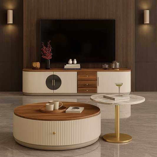 Bellagio Coffee Table and TV Console