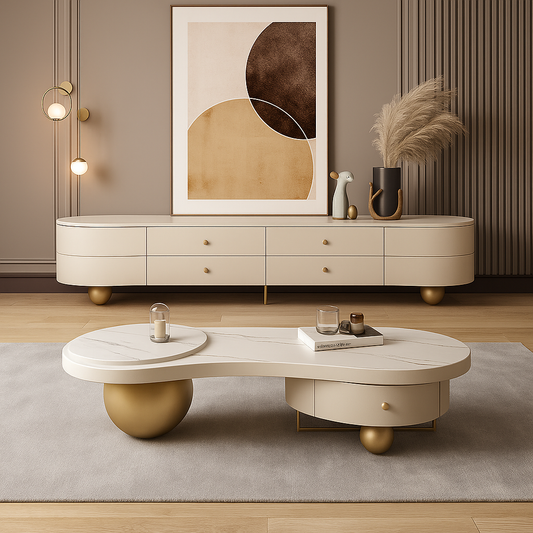 Volenne Coffee Table and TV Console