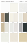 Hollow Inverted Fluted Wall Panel - Solid Colour Edition